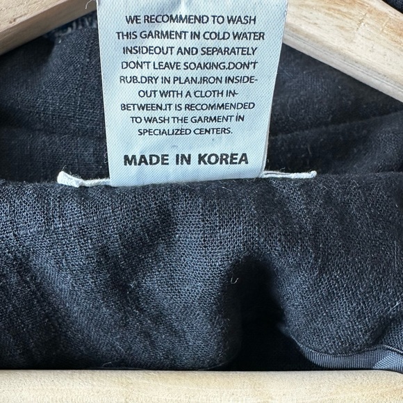 Made In Korea Merci Studios Black Blazer - Picture 7 of 8